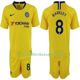 Fußballtrikots Chelsea Ross Barkley 8 Kinder 2018-2019 Kurzarm Auswärts-trikot kaufen